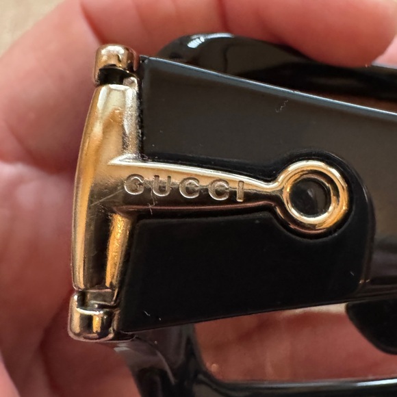 Black Gucci 2562/S horsebit Sunglasses - Picture 8 of 9